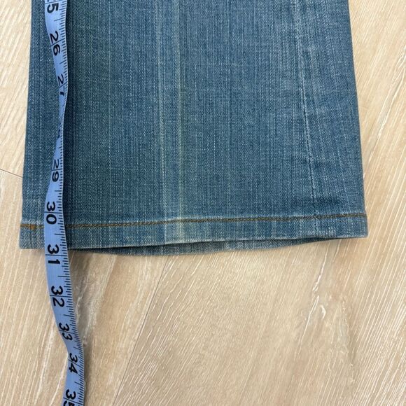 Citizens Of Humanity Kelly Low Waist Boot Cut Blue Jeans Size 27 - Picture 8 of 13
